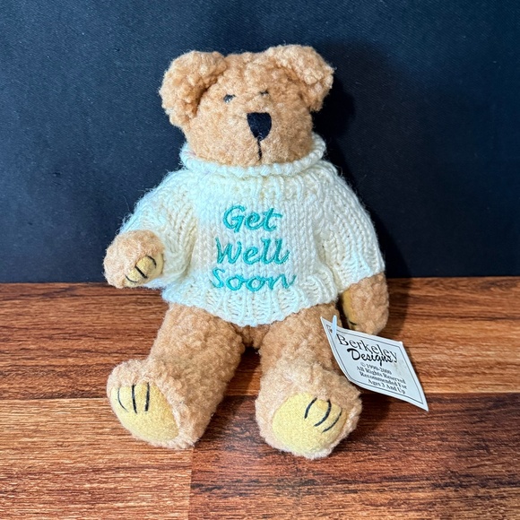 Berkeley Designs Other - BERKELEY DESIGNS “Get Well Soon” Bear